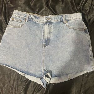 Nasty Gal Star Jean Shorts